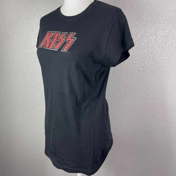 Vintage Vinyl KISS Black t-shirt XL - Picture 5 of 10
